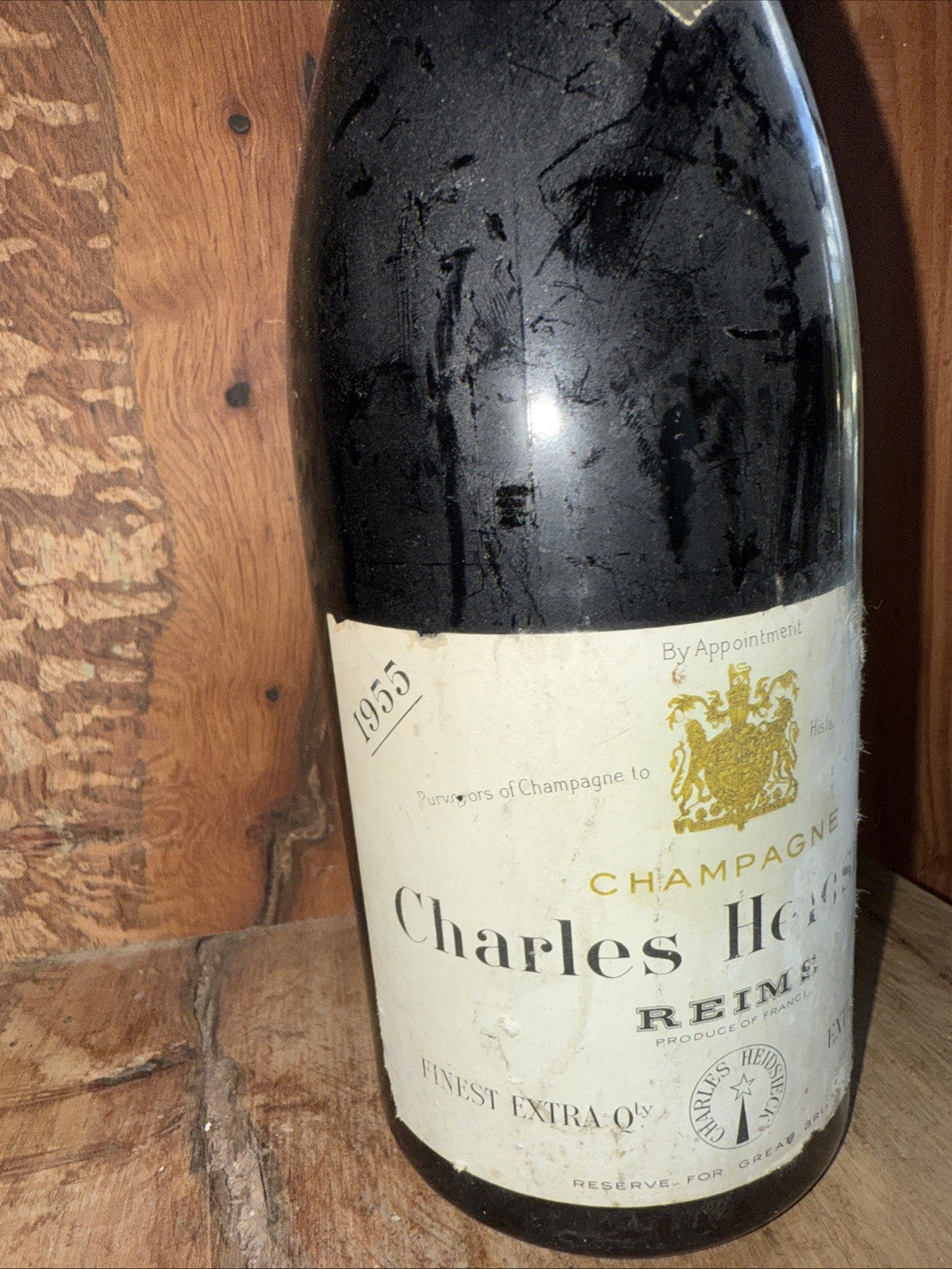 Vintage Charles Heidsieck Champagne  1955