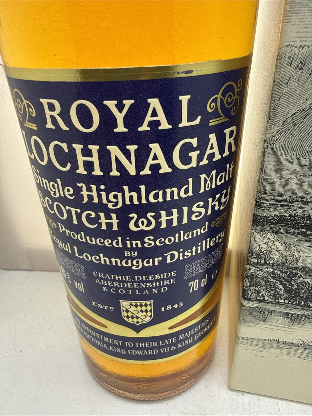 Royal Lochnagar — 1990s Classic Blue Label — 70cl — Boxed — Sealed
