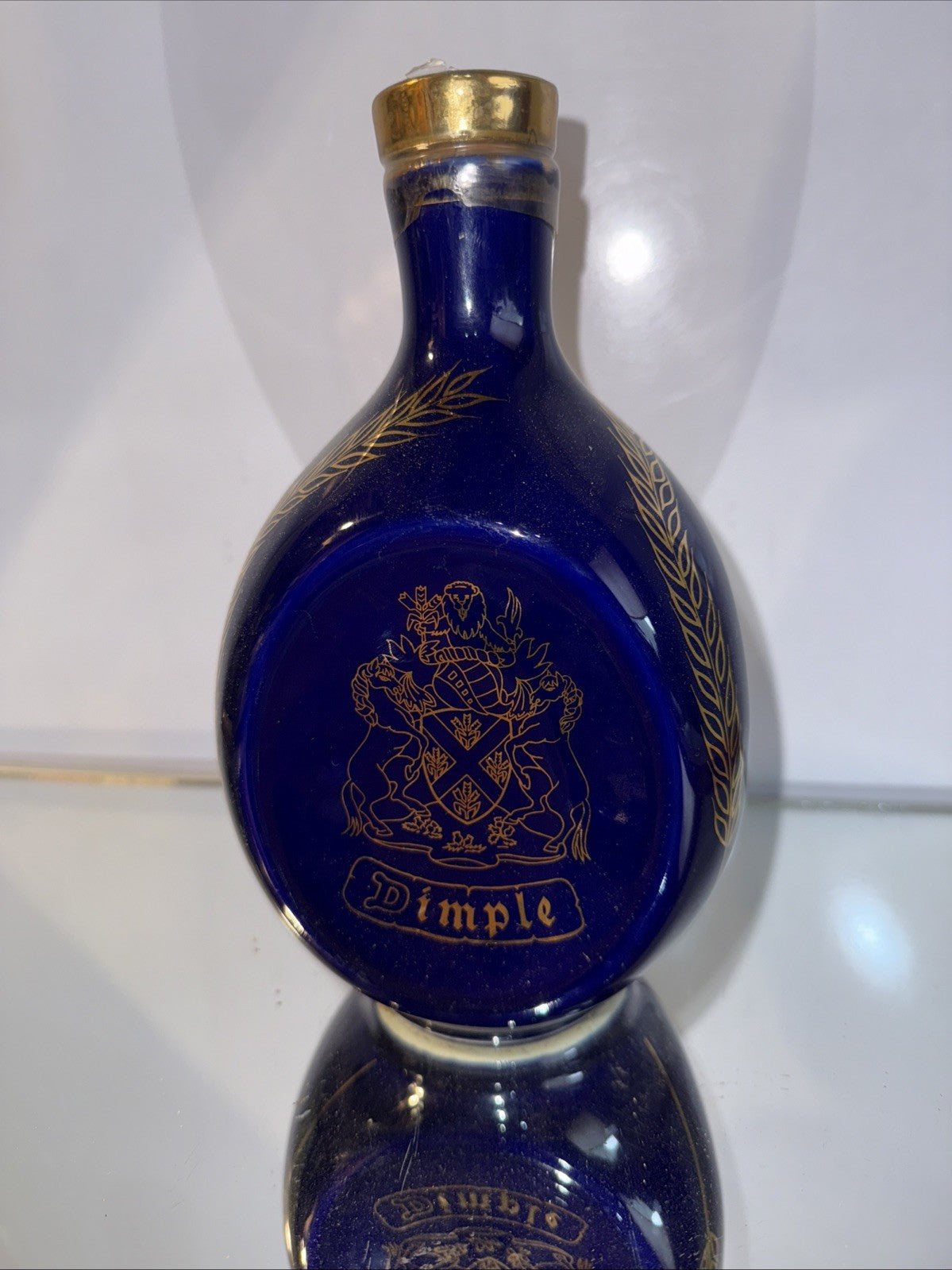 Haig's dimple Special Blue Decanter Full from 80s