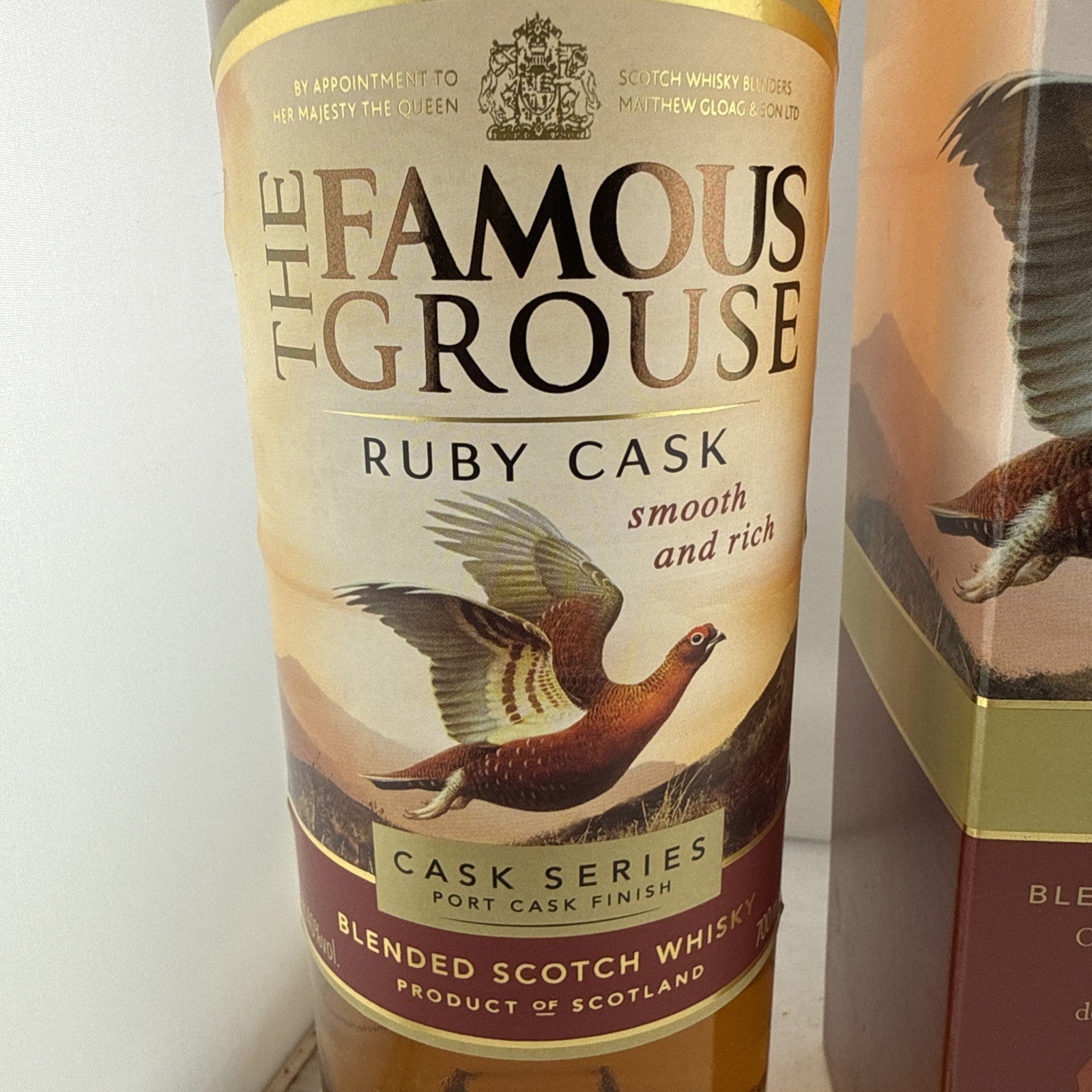 The Famous Grouse Ruby Cask Port Finish Whisky 70cl With Box