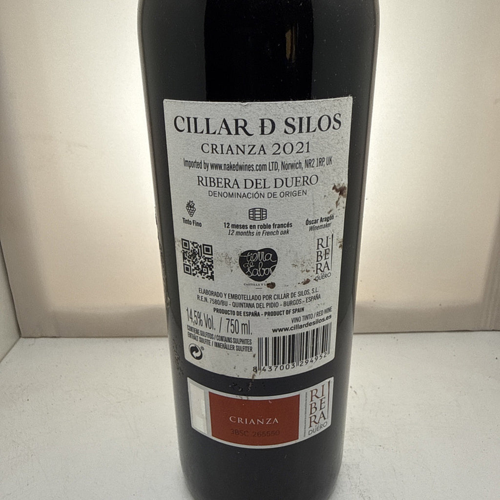 2021. Crianza. Ribera. Dark fruit & vanilla. Oak-aged. Drink now–2029.
