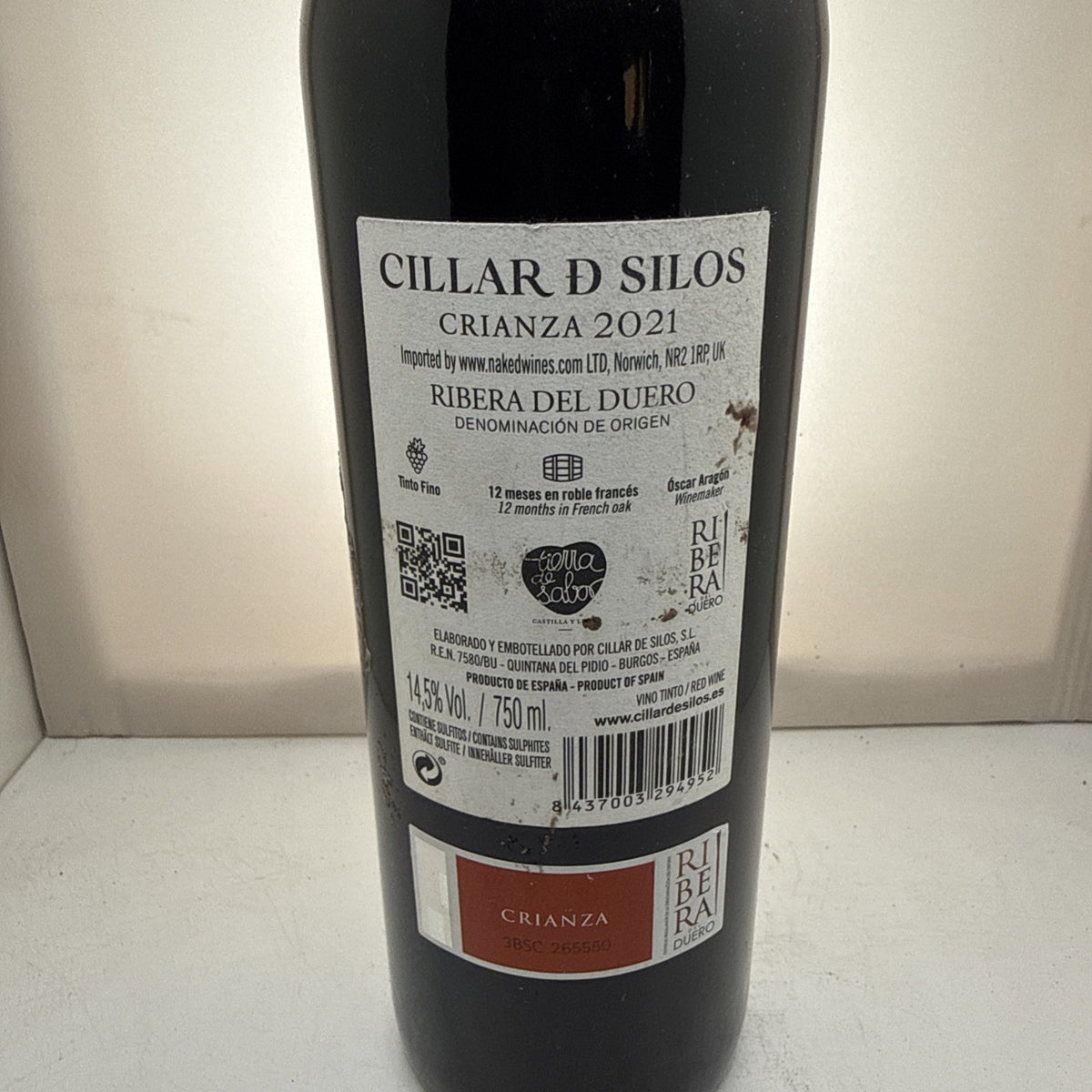 2021. Crianza. Ribera. Dark fruit & vanilla. Oak-aged. Drink now–2029.
