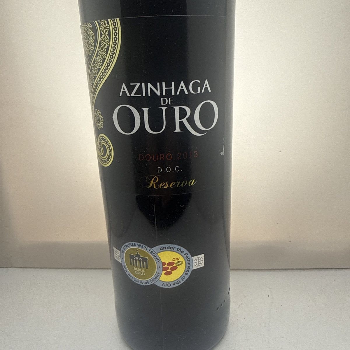 Azinhaga de Ouro Reserva 2013 — Douro Portugal — Gold Medal