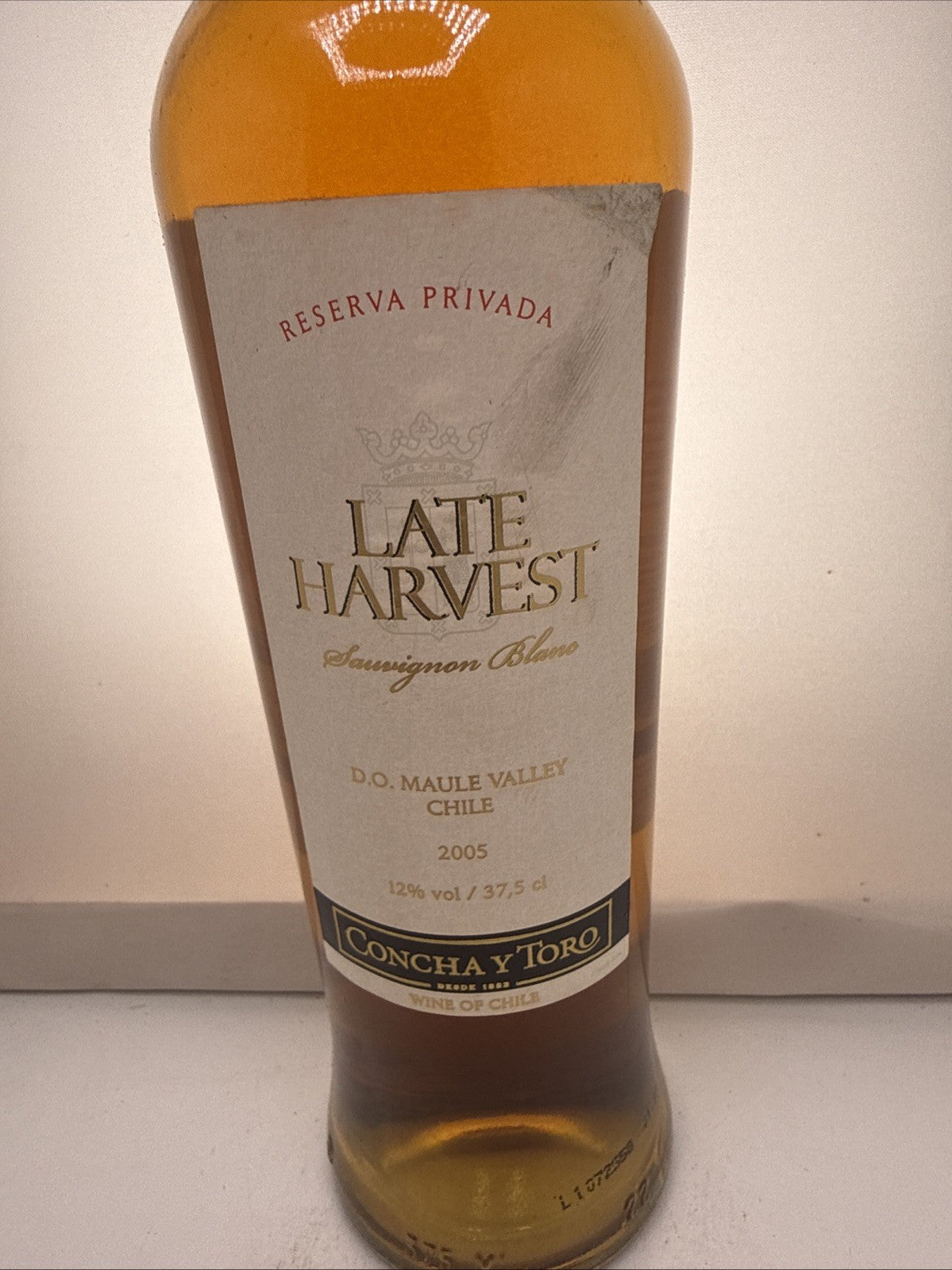 Concha y Toro Reserva Privada Late Harvest Sauvignon Blanc 2005