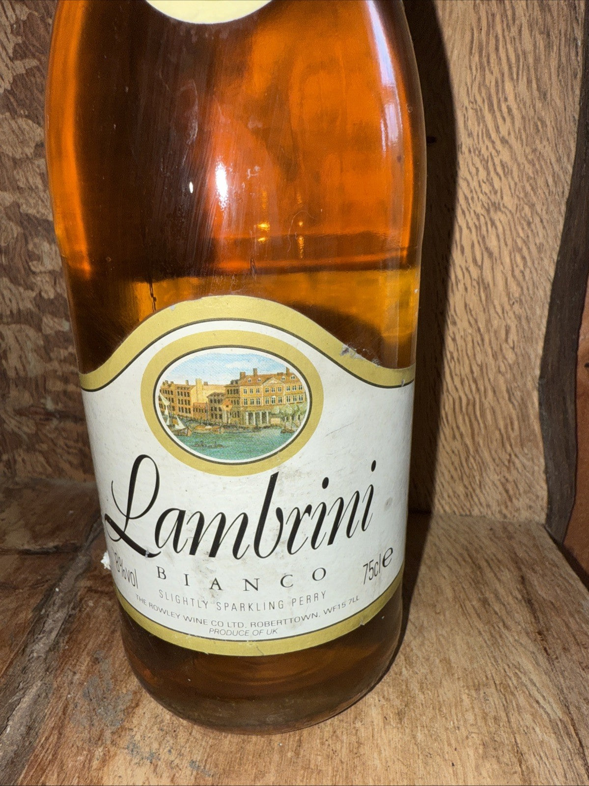 Bottle Of Lambrini  iconic drink from the 80s