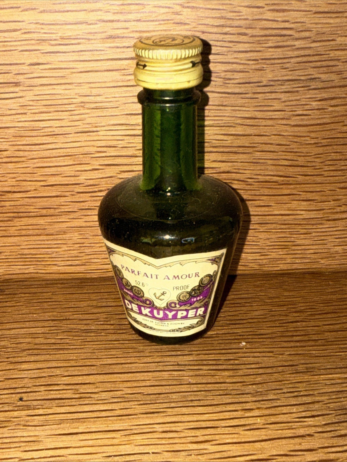 De Kuyper Parfait Amour Liqueur Miniature