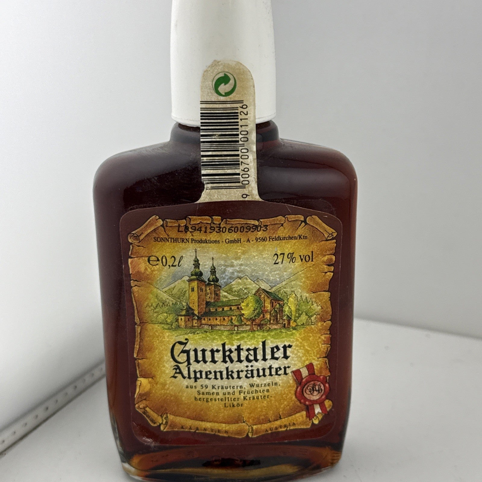 Gurktaler Alpenkräuter Austrian Herbal Liqueur 20cl 27% Vol