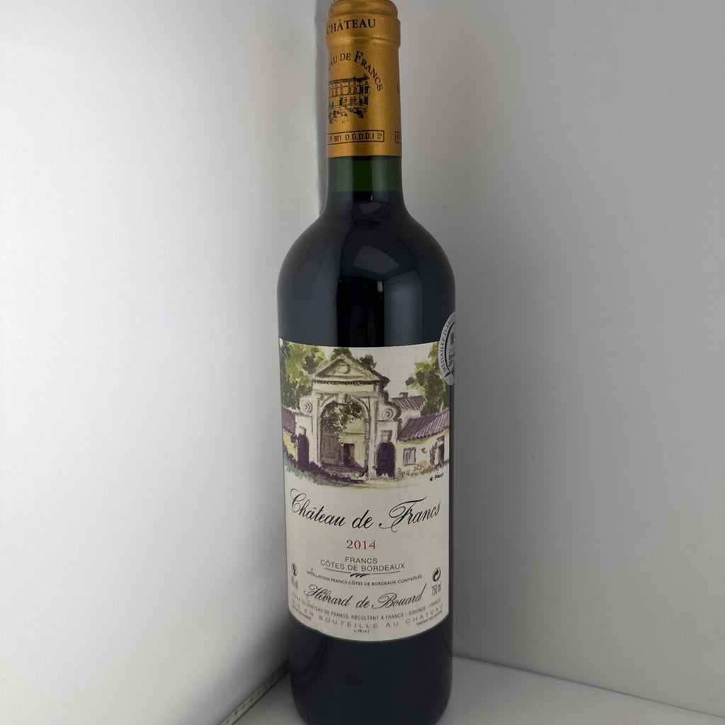 Château de Francs 2014 Francs Côtes de Bordeaux Red Wine 75cl