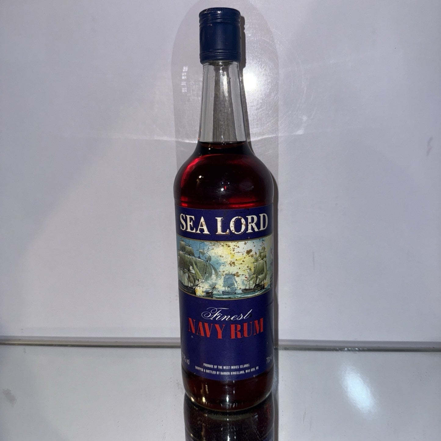 Sea Lord Finest Navy Rum, bottled by Barber Kingsland 1990s