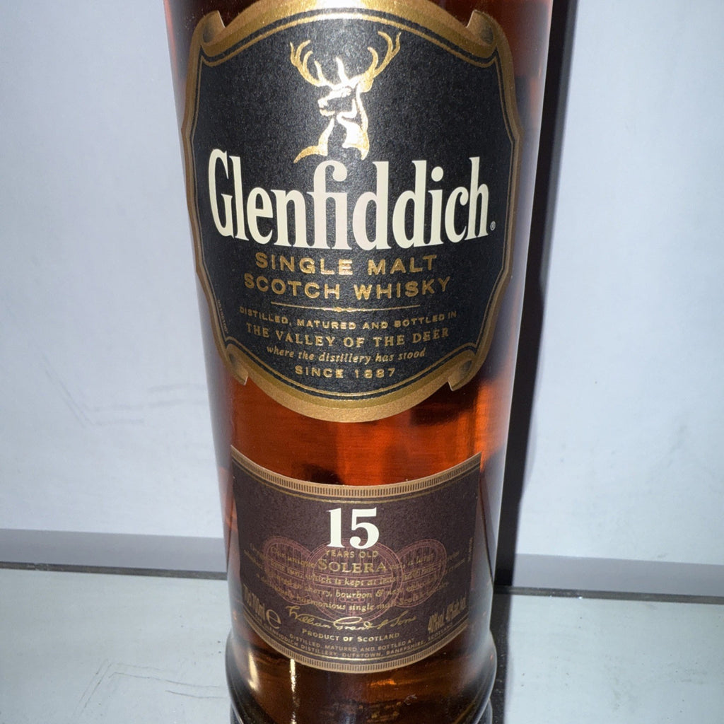 Glenfiddich 15 Year Old Solera Vat  Malt Whisky