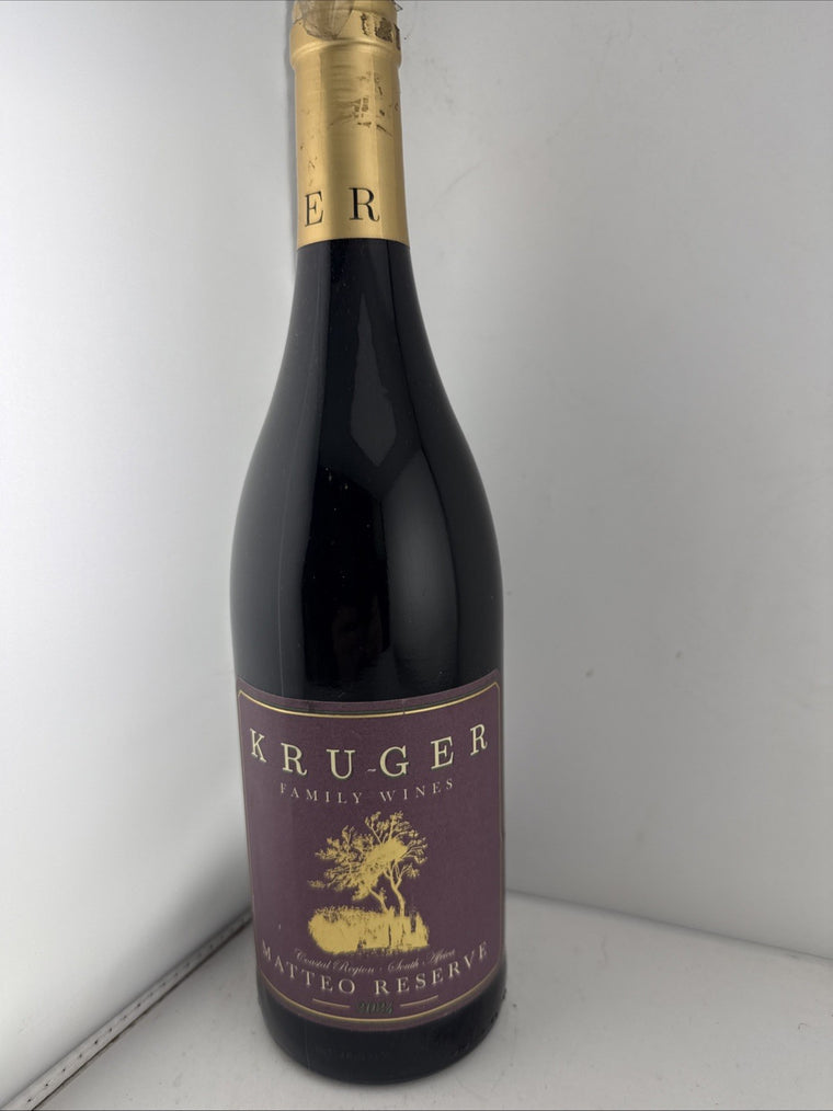 Kruger Family Wines Matteo Reserve 2024 South African Red 75cl