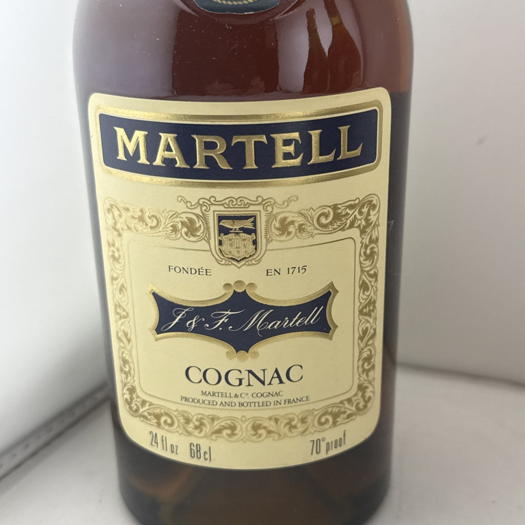 SALE Martell VS Very Special Cognac 1970s 24 Fl Oz 68cl 70 Proof Vintage
