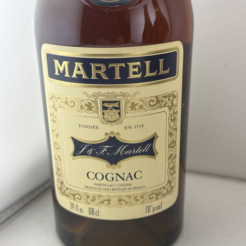SALE Martell VS Very Special Cognac 1970s 24 Fl Oz 68cl 70 Proof Vintage