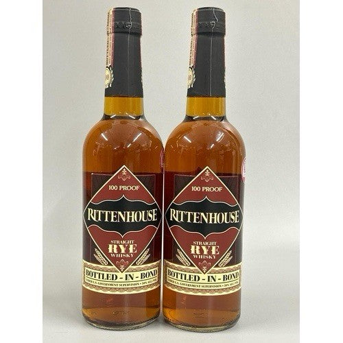 Rittenhouse Bottled-in-Bond Straight Rye Whiskey 70cl 50% ABV
