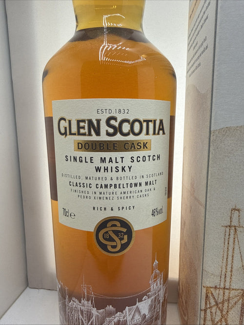 Glen Scotia Double Cask Campbeltown Whisky 70cl 46% Boxed