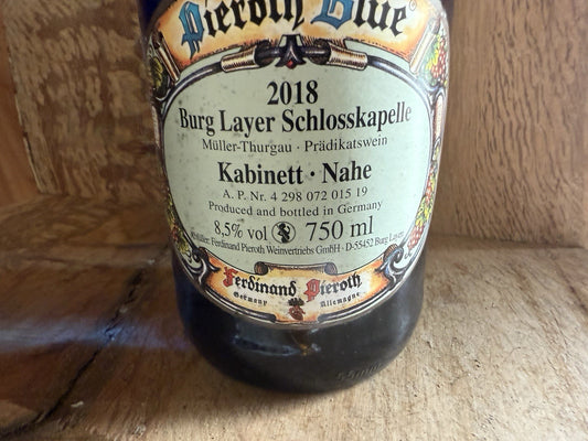 Pieroth Blue Kabinett Nahe 2018 Vintage Iconic