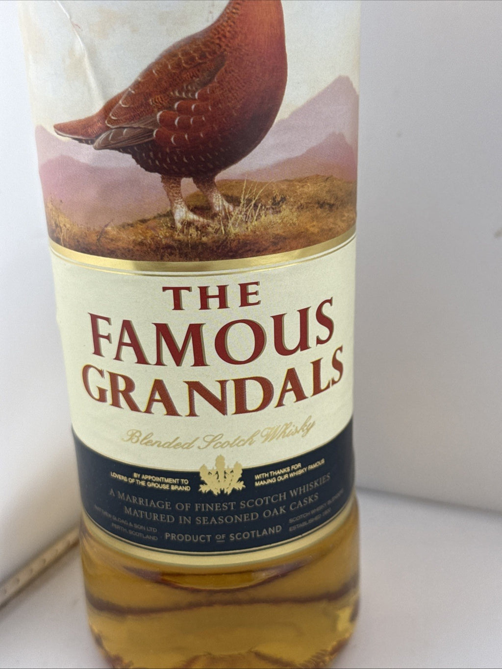 The Famous Grandals Blended Scotch Whisky 70cl 40% Personalised
