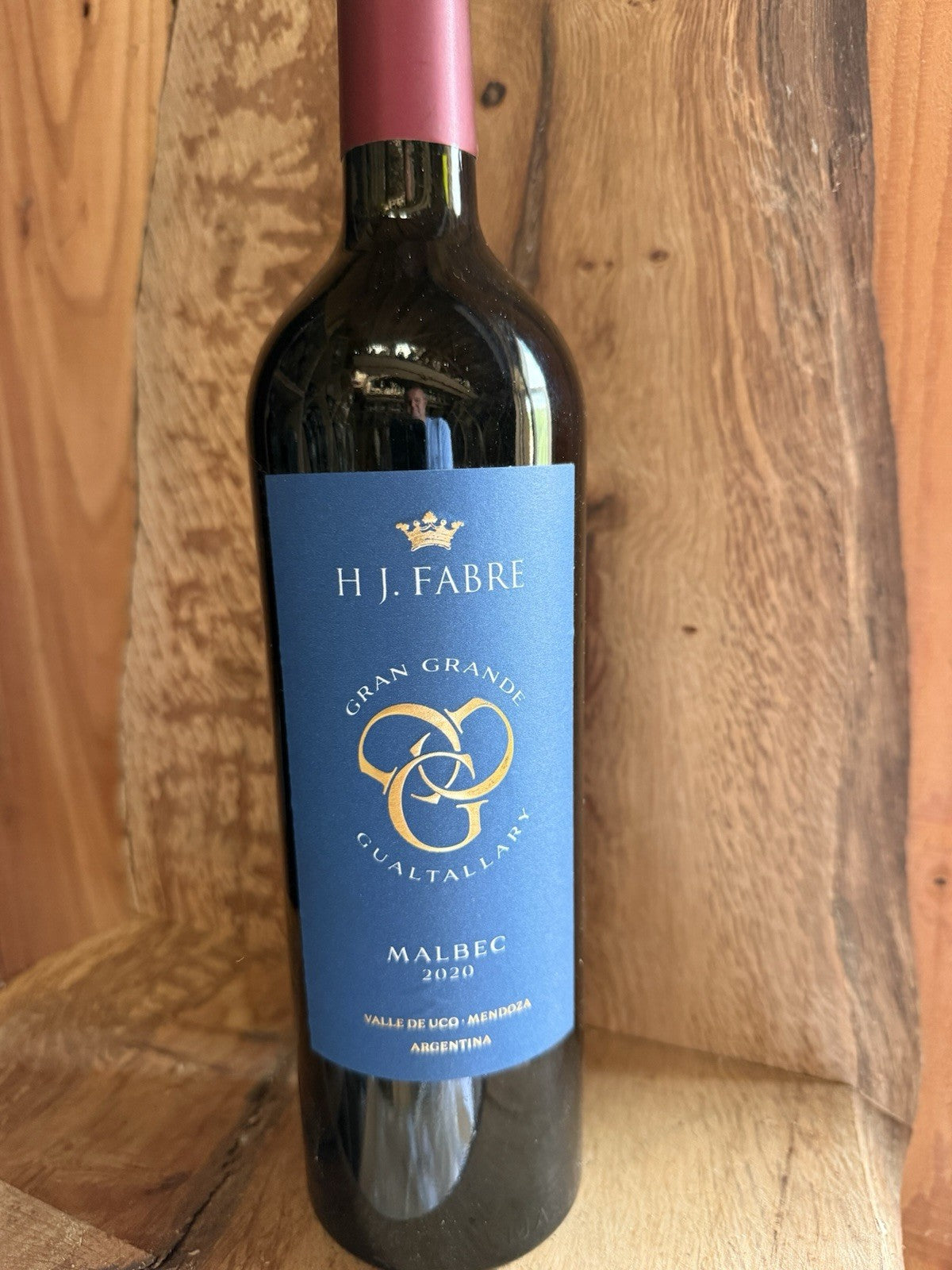 HJ Fabre GGG Malbec 2020 Vintage