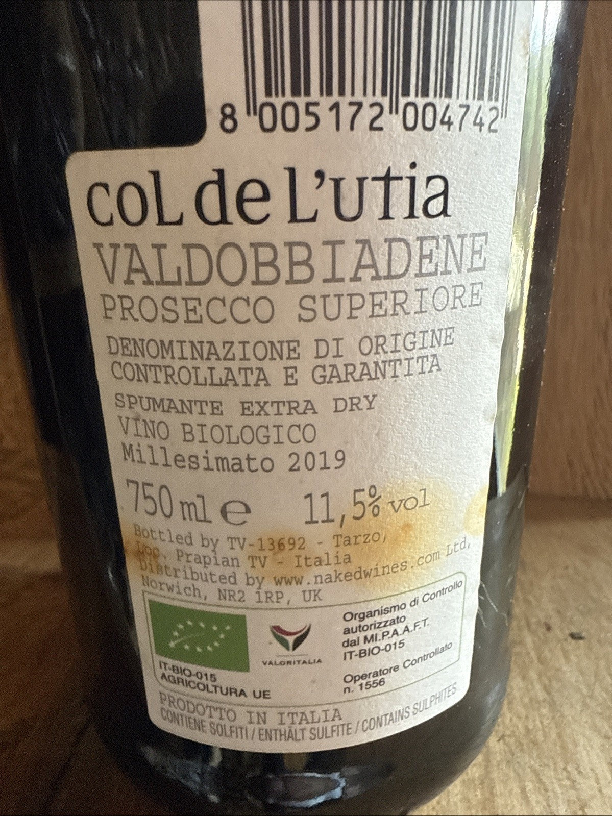 Sacchetto Col de L Utia Prosecco