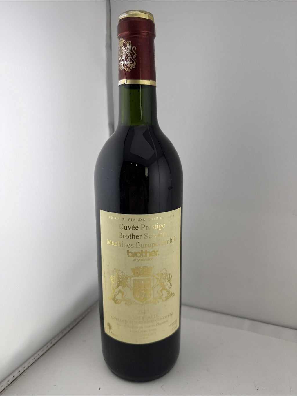 2005 Brother Sewing Machines Europe GmbH Bordeaux Wine 75cl