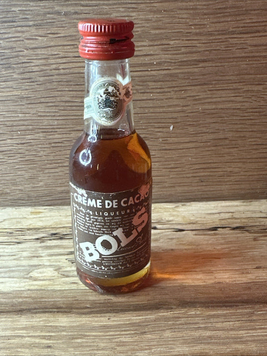 Bols Crème de Cacao Brown liqueur Miniature Full
