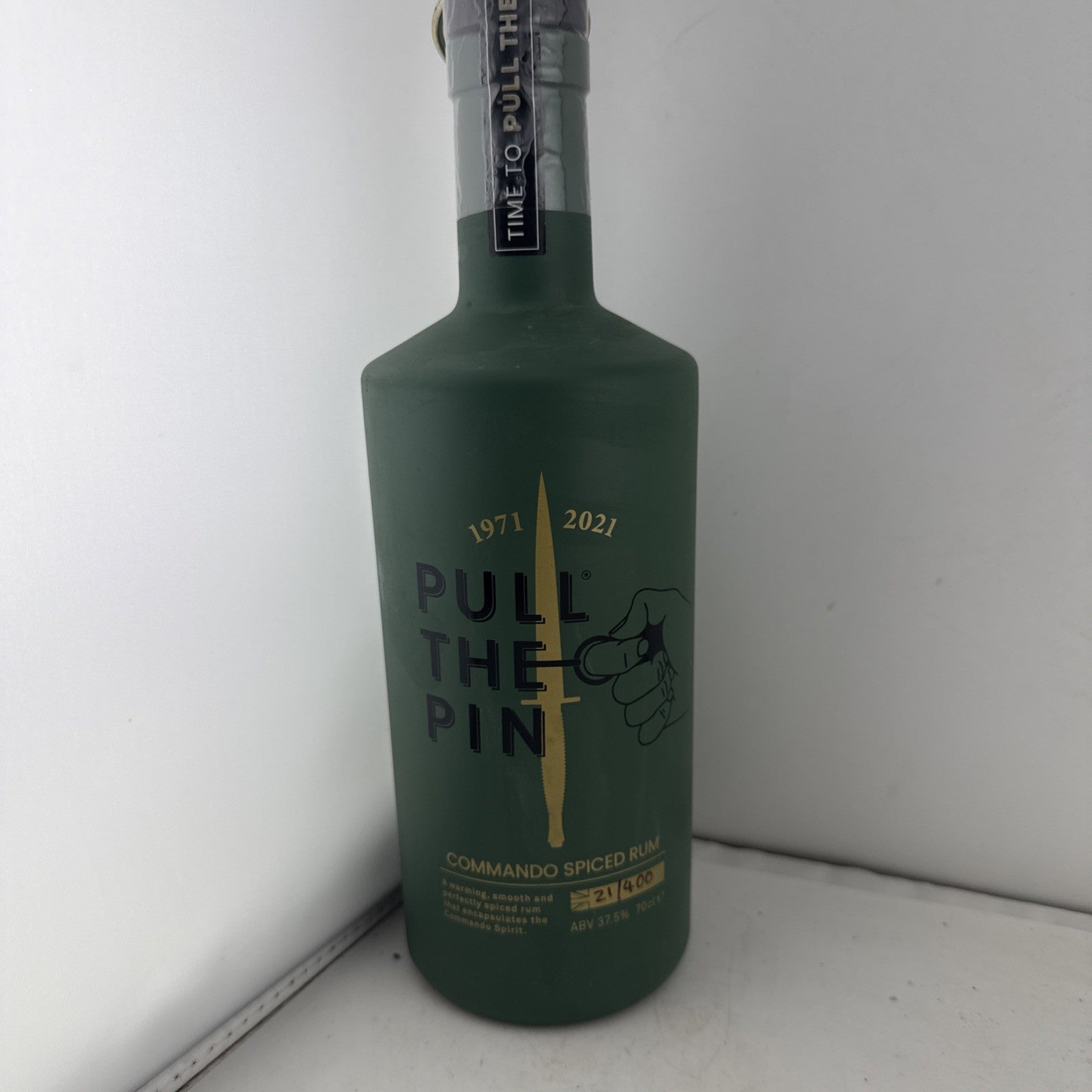 Pull The Pin Commando Spiced Rum one of only 400 bottles ever made