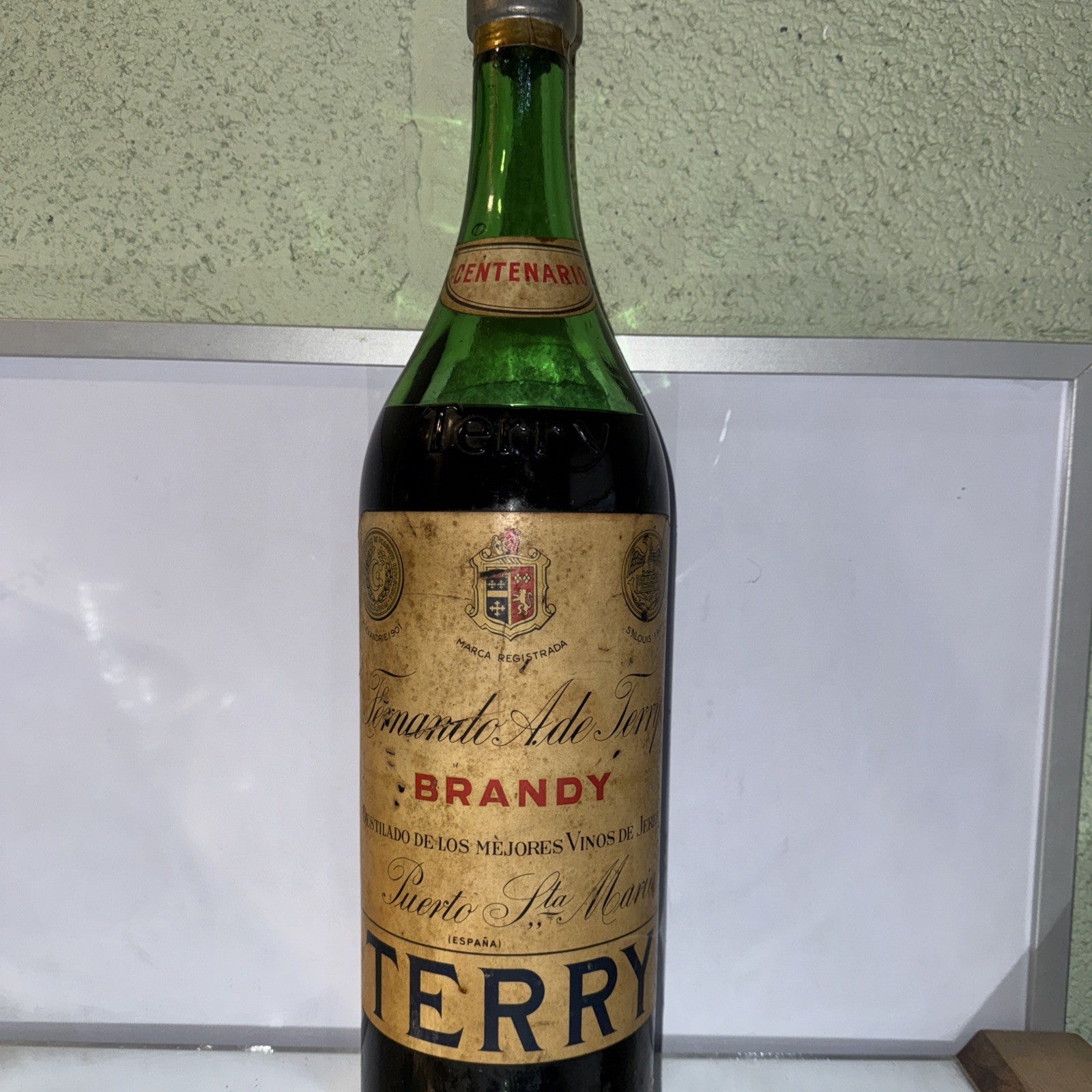 Fernando A. de Terry Centenario Brandy From 1960s Approx 3L (unmarked)
