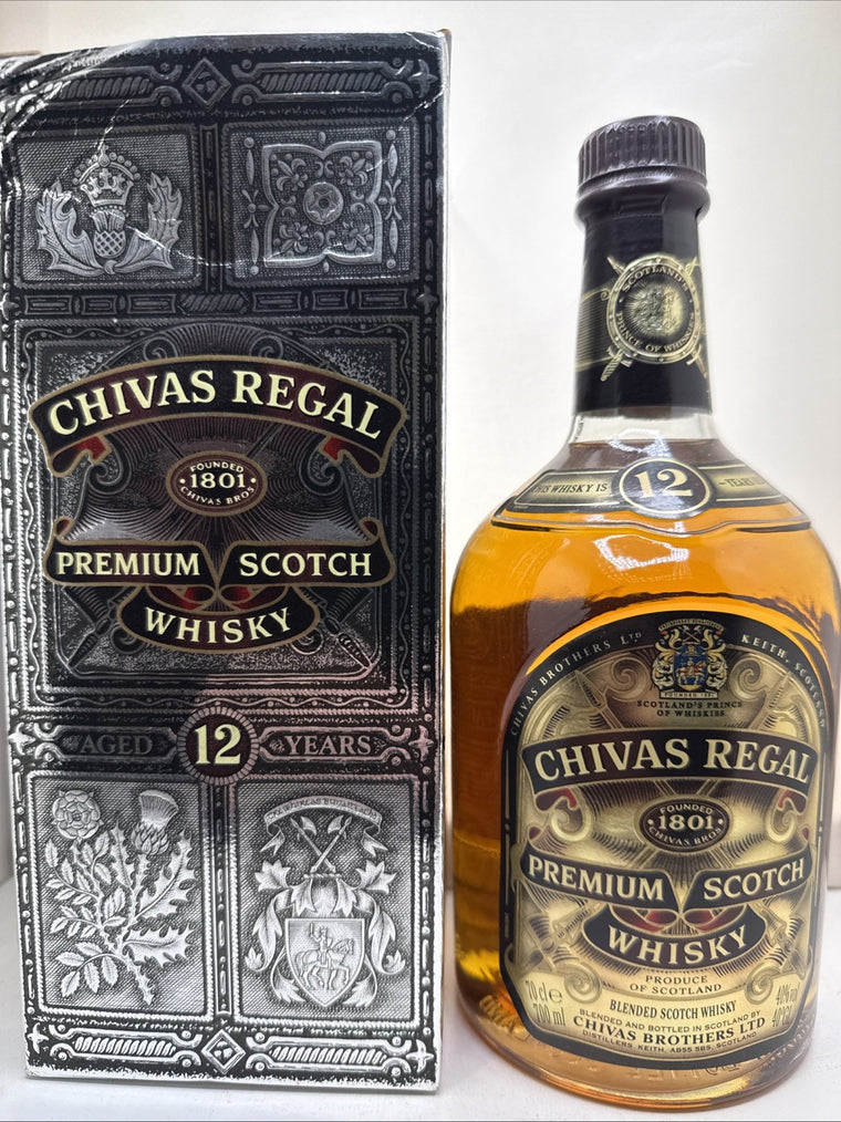 Chivas Regal 12 Year Old, 70cl, 40% Abv bottled during The Early 2000s