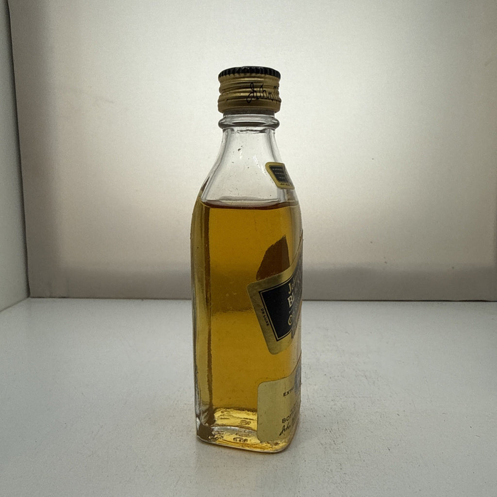 Vintage Johnnie Walker Black Label 12yo — 5cl Blended Scotch Miniature — Classic