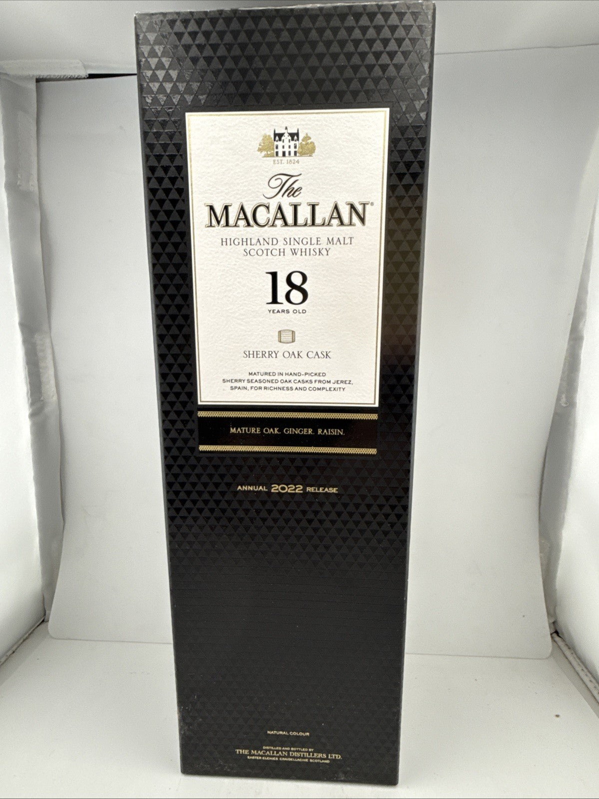 The Macallan 18 Year Old Sherry Oak Cask Single Malt Scotch Whisky 70cl 2022