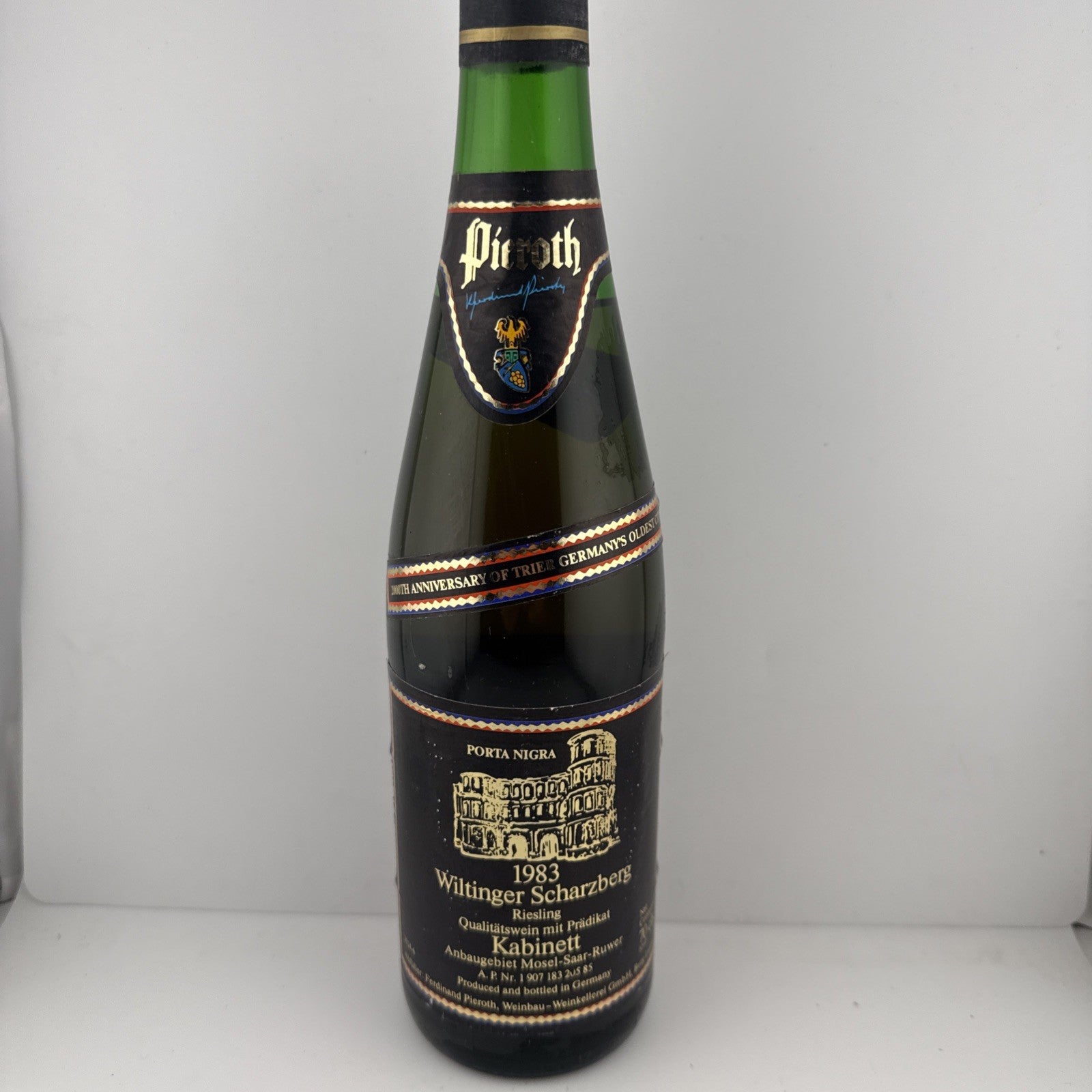 1983 Wiltinger Scharzberg Riesling Kabinett Porta Nigra Mosel