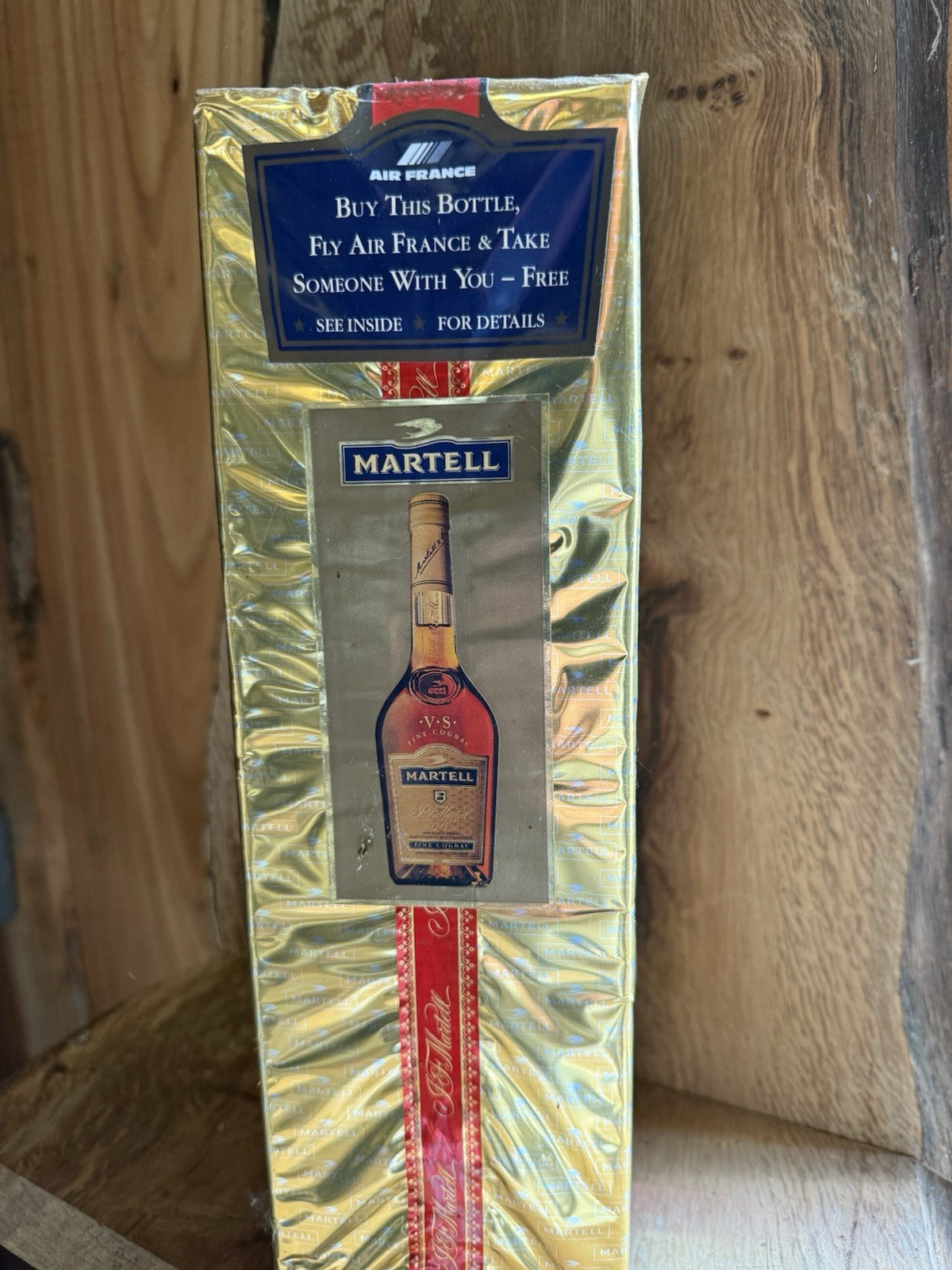Sealed Unopened bottle of Martel VS from the 1980s  Cognac rare martured