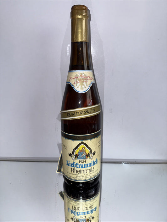 Rheinpfalz Liebfraumilch 75CL 1984 GERMANY Vintage White