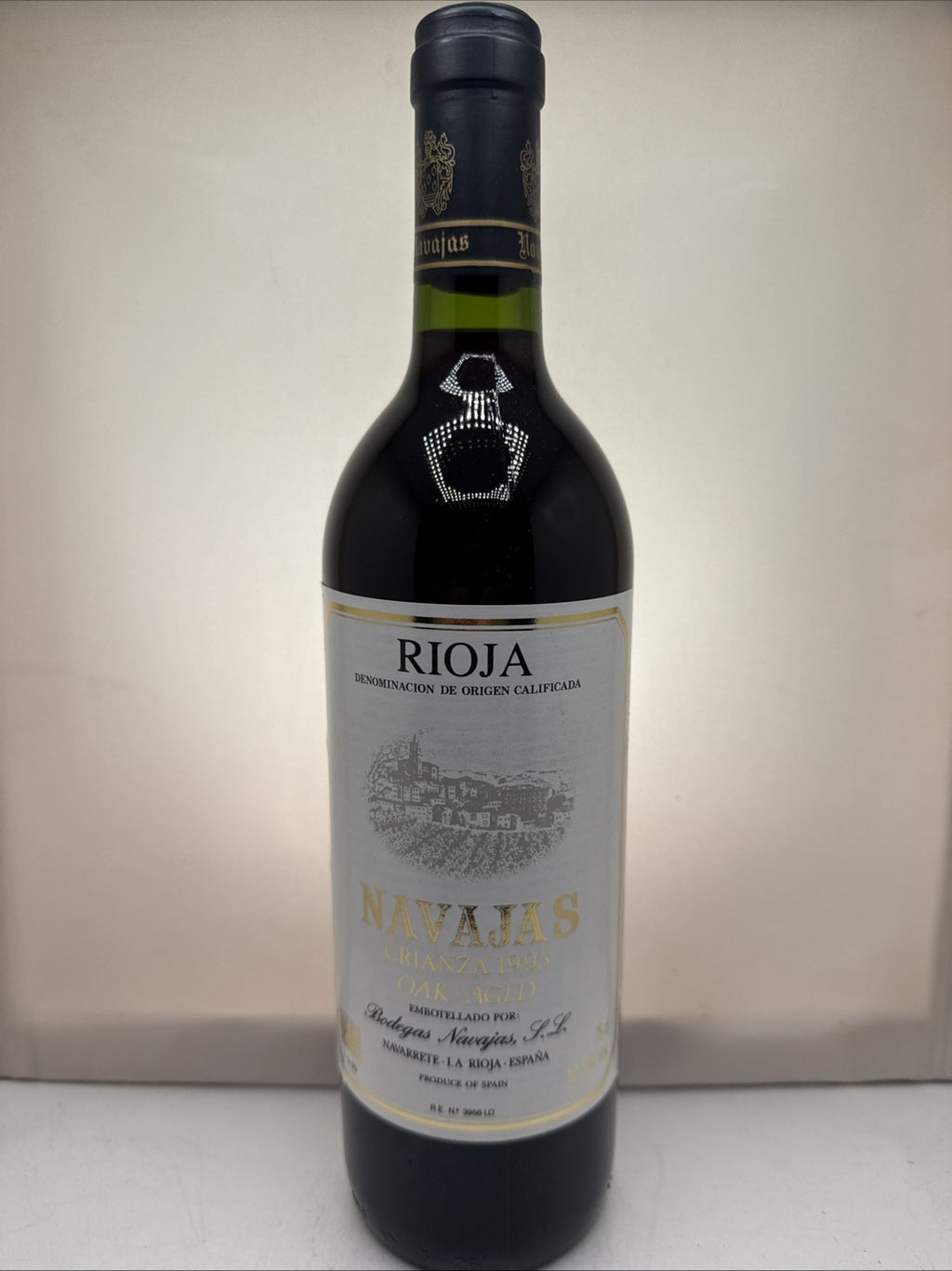 Navajas Crianza 1995 — Rioja DOCa — Oak-Aged — Tempranillo — Fully Mature —