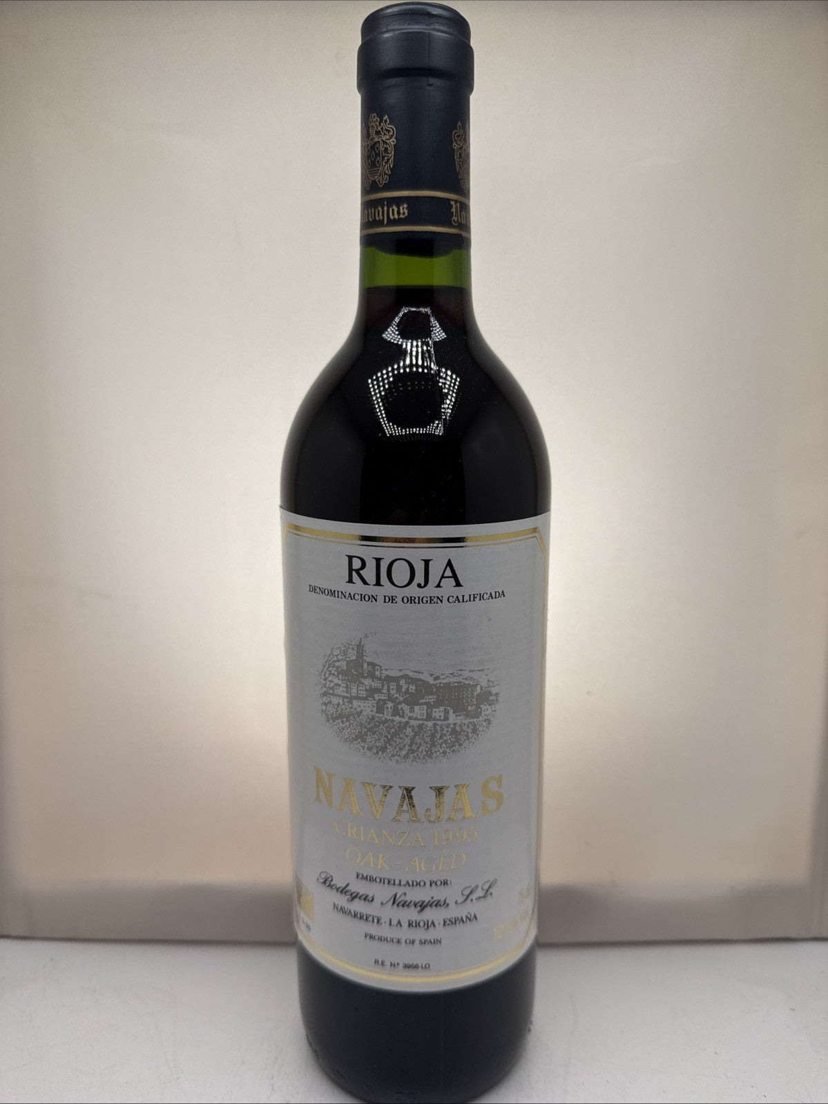 Navajas Crianza 1995 — Rioja DOCa — Oak-Aged — Tempranillo — Fully Mature —