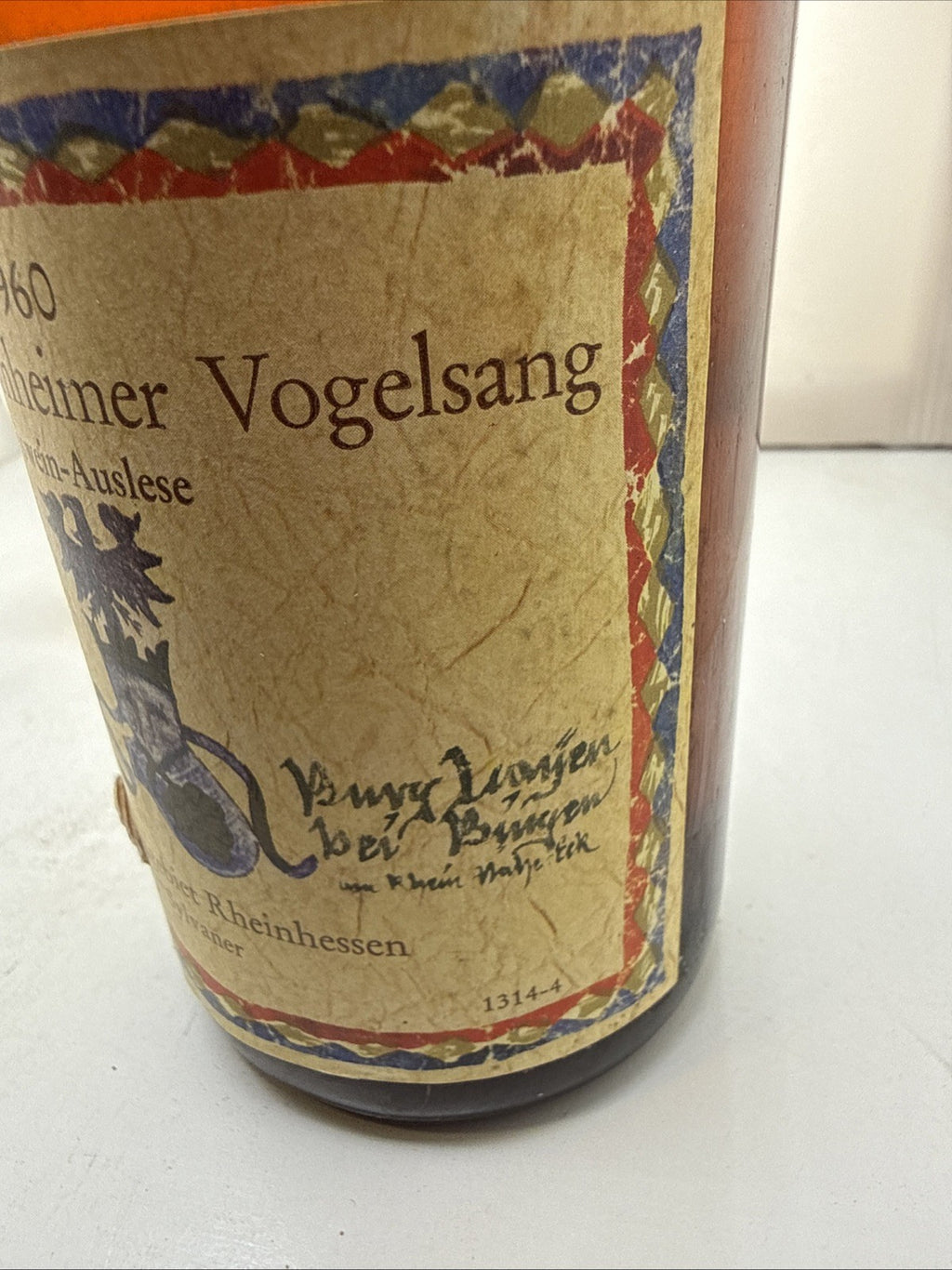 Pieroth Gau‑Köngernheimer Vogelsang Sylvaner Eiswein‑Auslese 1960 Still Good Now