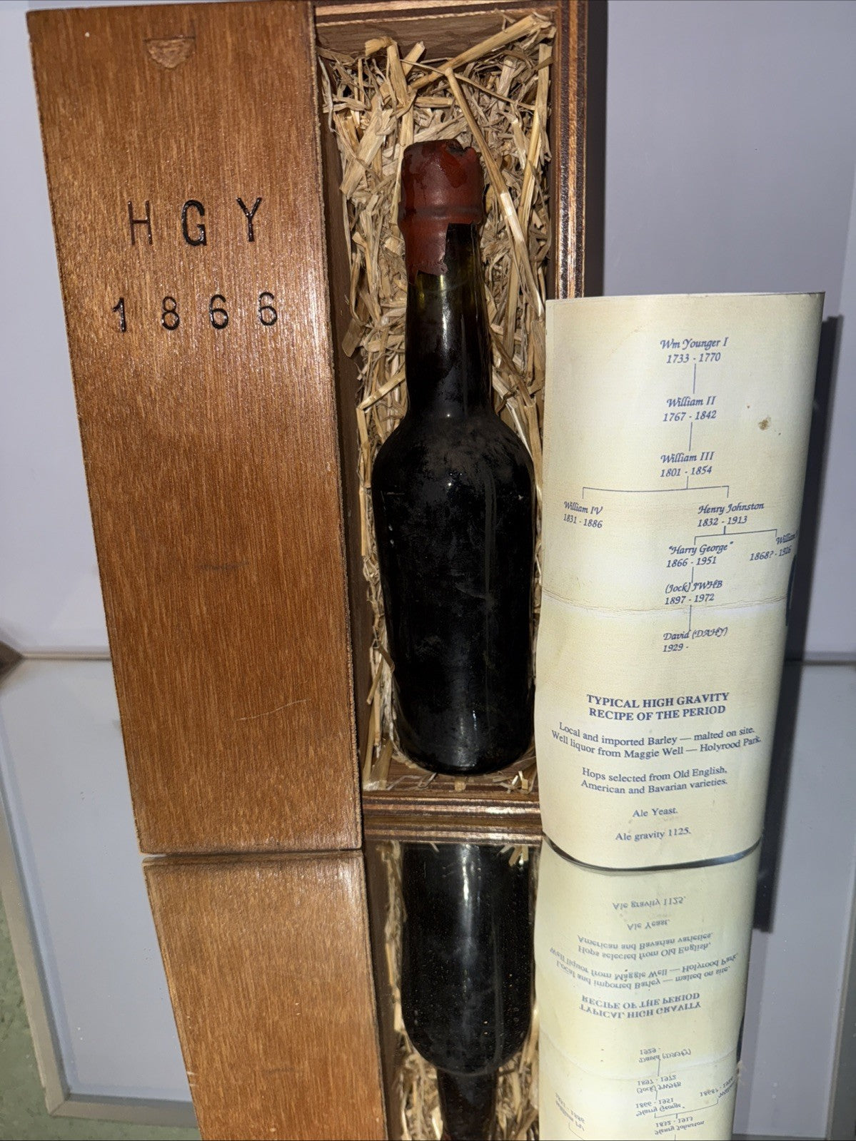 1866 Wm Youngers Majority Ale HGY 1866  (Original Box)