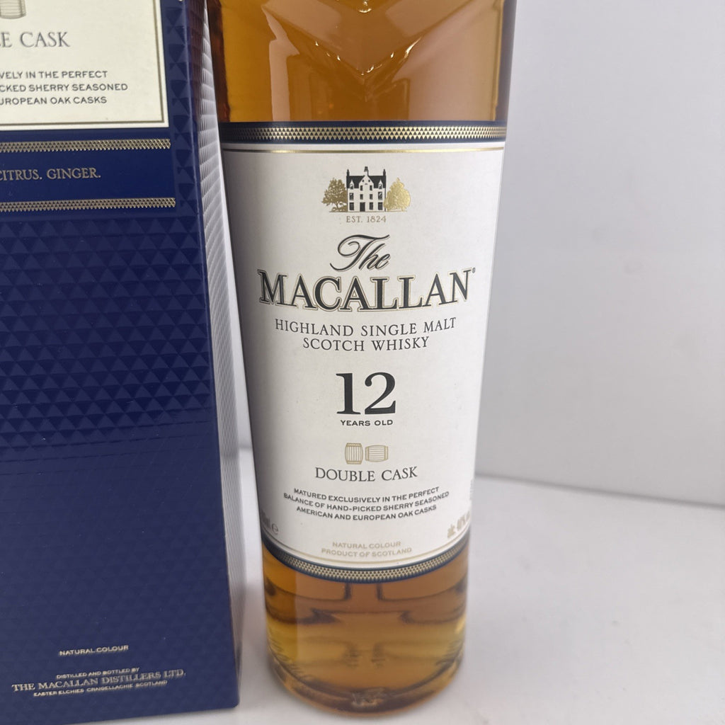 Macallan 12 Year Old Double Cask Whisky Boxed 700ml