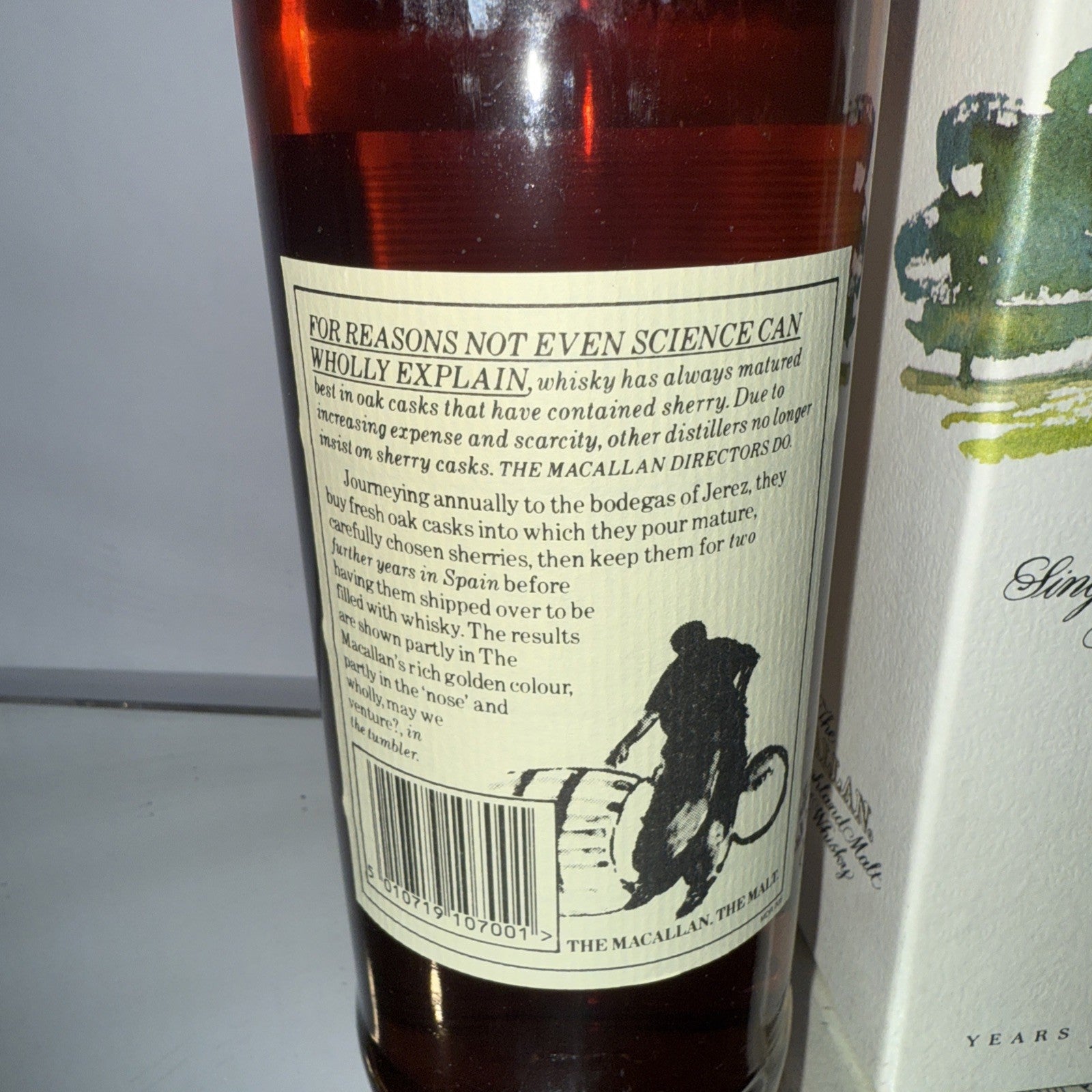 The Macallan 10 year  Single Highland Malt 700ml 2015 Bottle