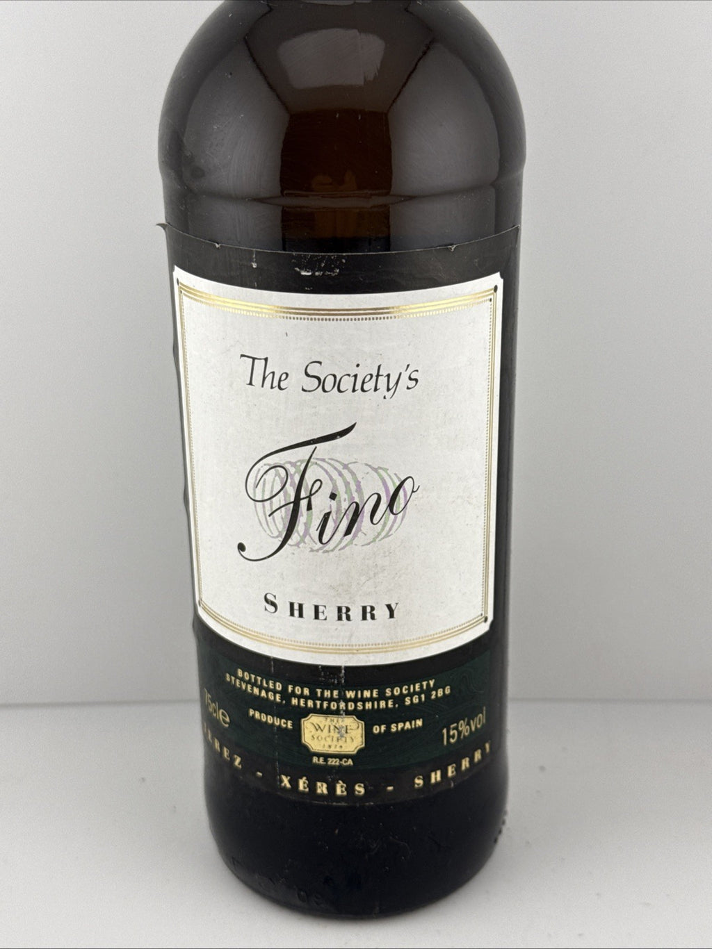The Society’s Fino Sherry Jerez Xeres 75cl 15% c.1980s