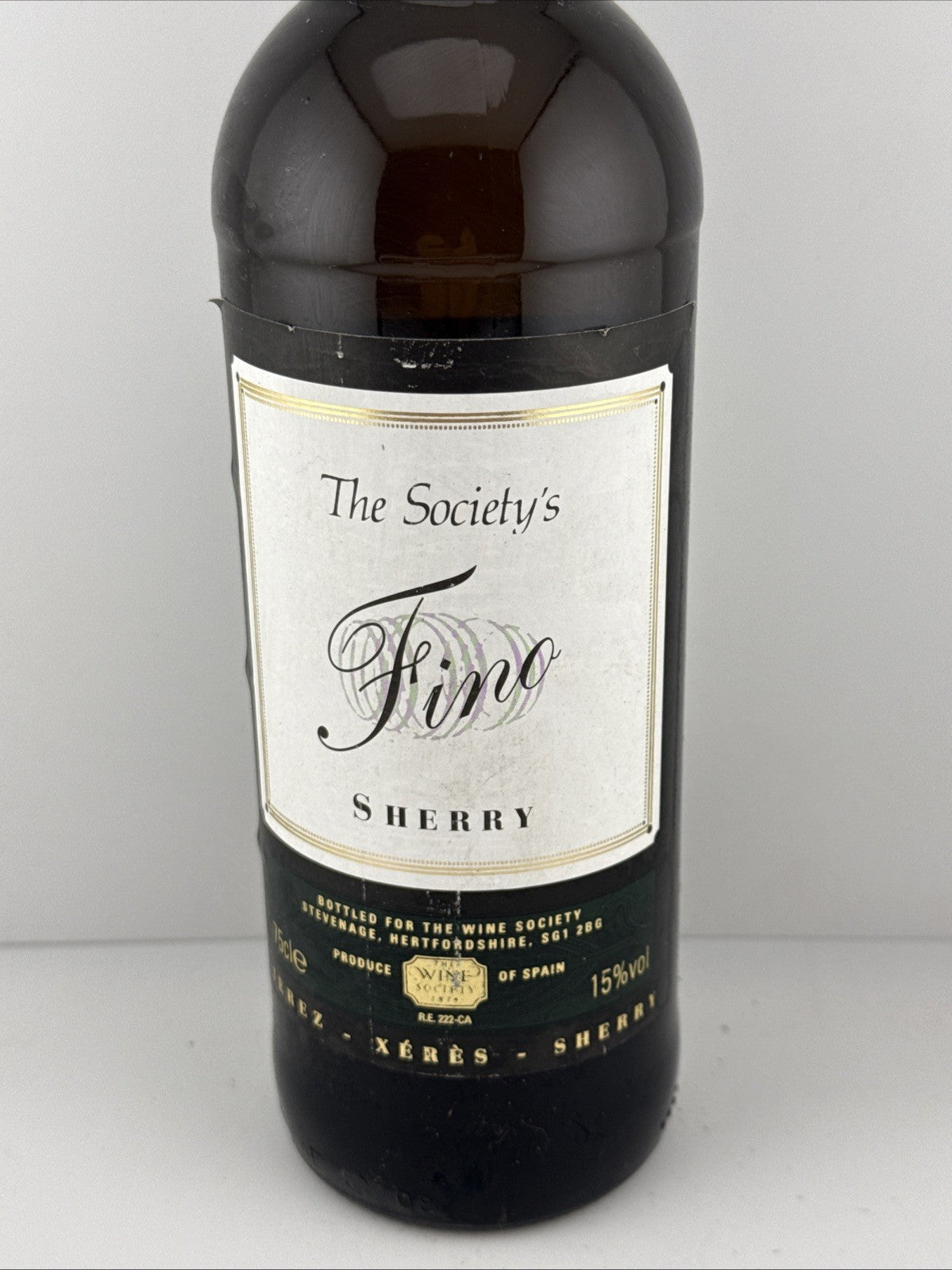 The Society’s Fino Sherry Jerez Xeres 75cl 15% c.1980s