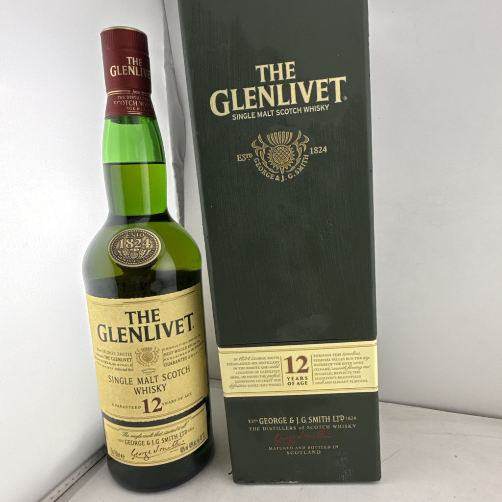Glenlivet 12 Year Old Single Malt Scotch Whisky 70cl 40% 2010 Boxed