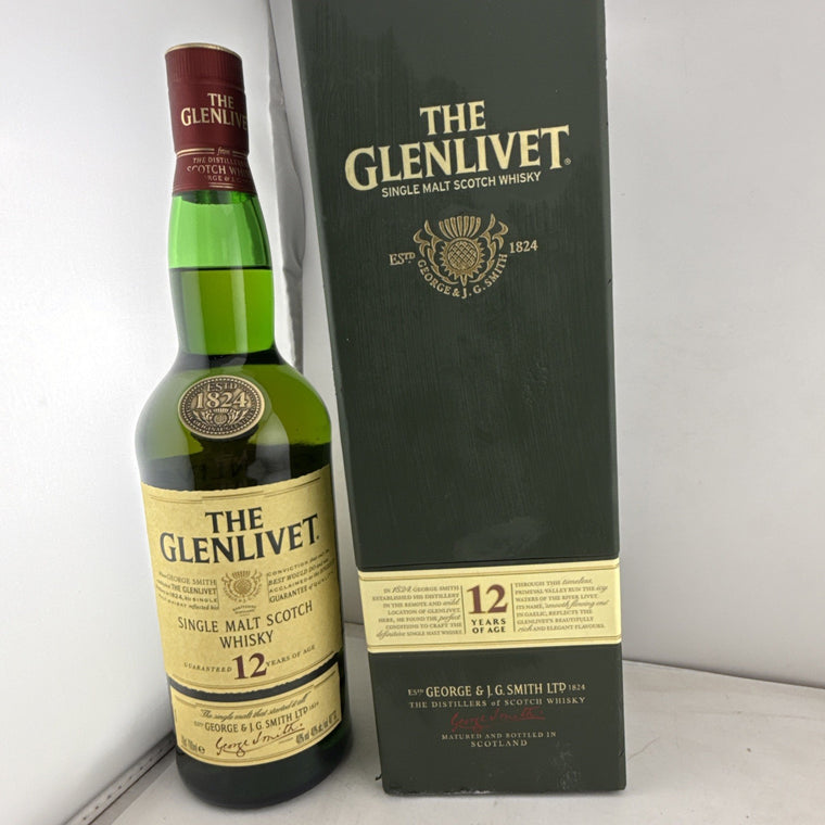Glenlivet 12 Year Old Single Malt Scotch Whisky 70cl 40% 2010 Boxed
