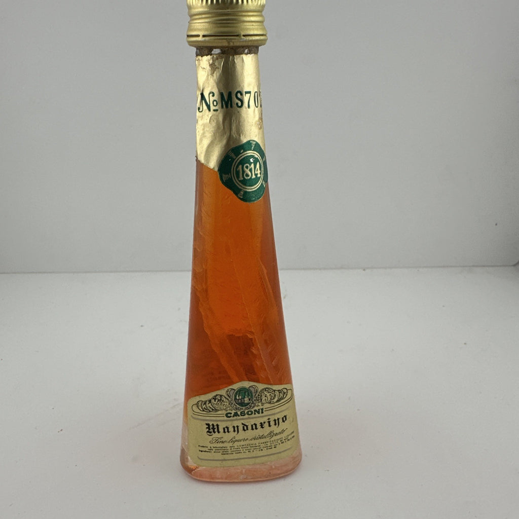 Casoni Mandarino Cristallizzato liqueur Miniature 1970s