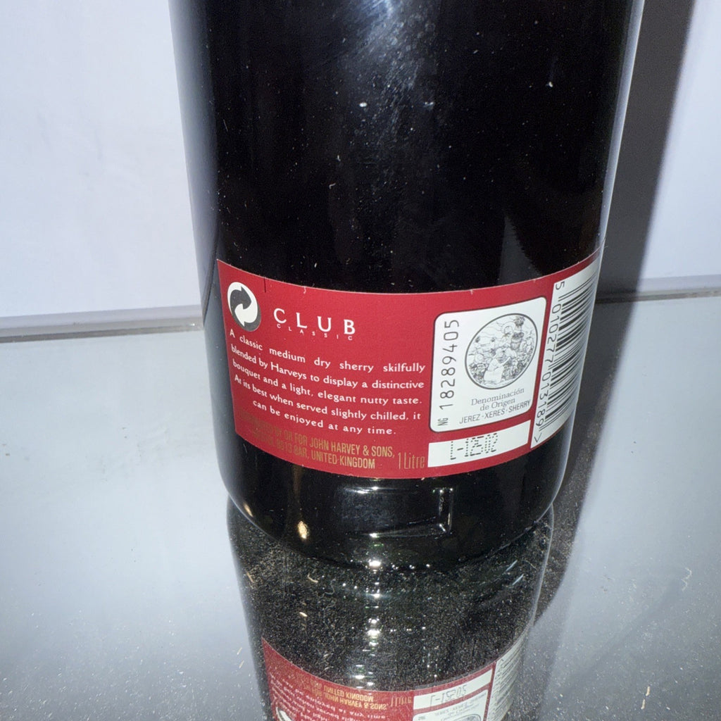 Harveys Club Classic Sherry IL Bottle