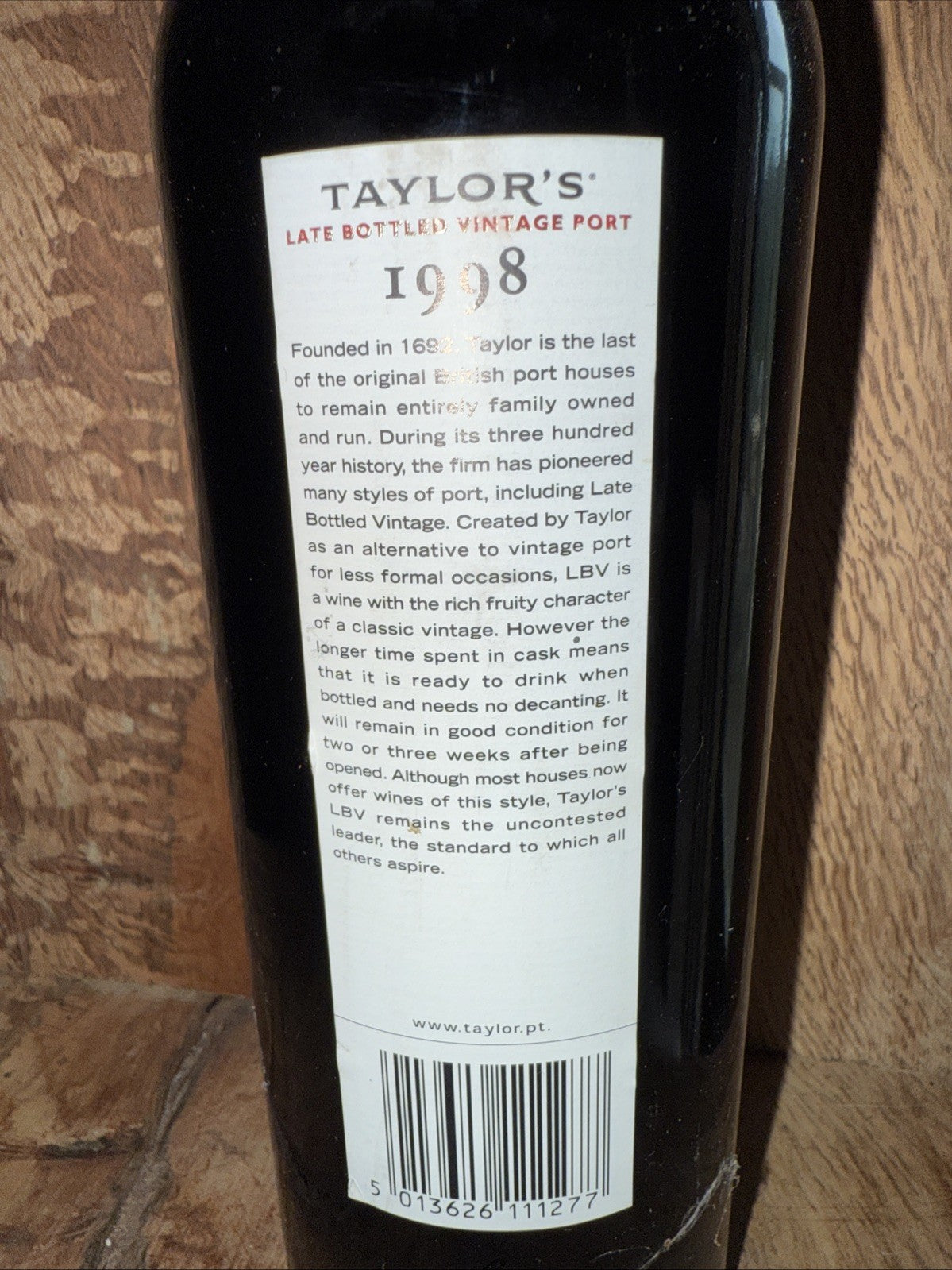 Taylor's LBV 1998 Port