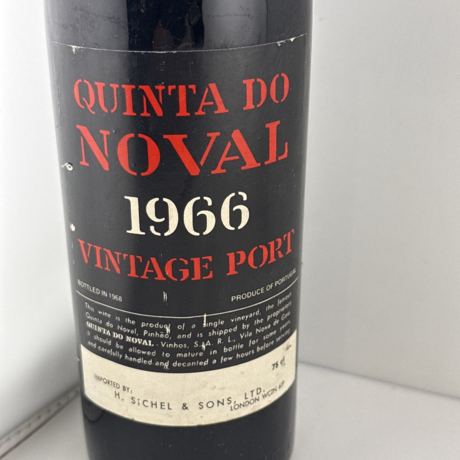 Quinta do Noval 1966 Vintage Port 75cl Old Bottling Good Level And Condition