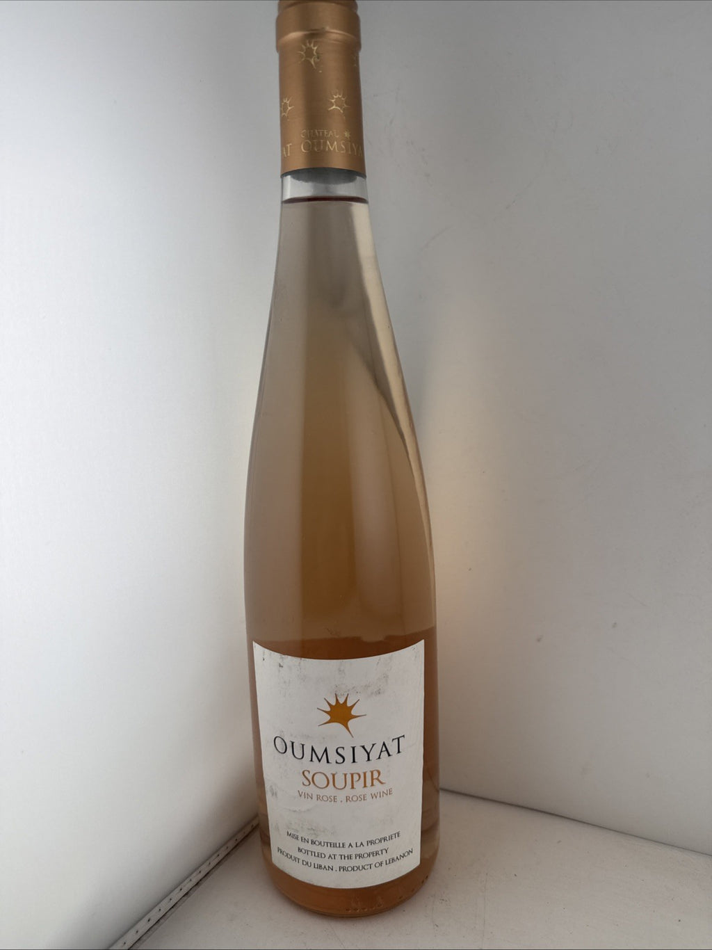 Château Oumsiyat Soupir Lebanese Rosé Wine 75cl 12.5% ABV