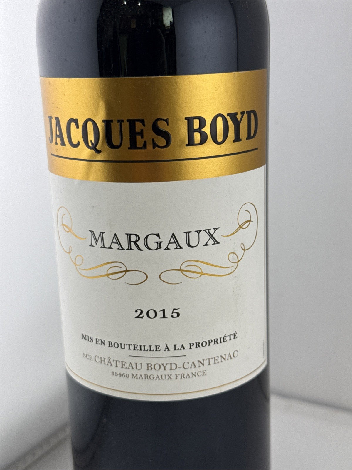 Jacques Boyd 2015 Margaux Bordeaux Red Wine 75cl