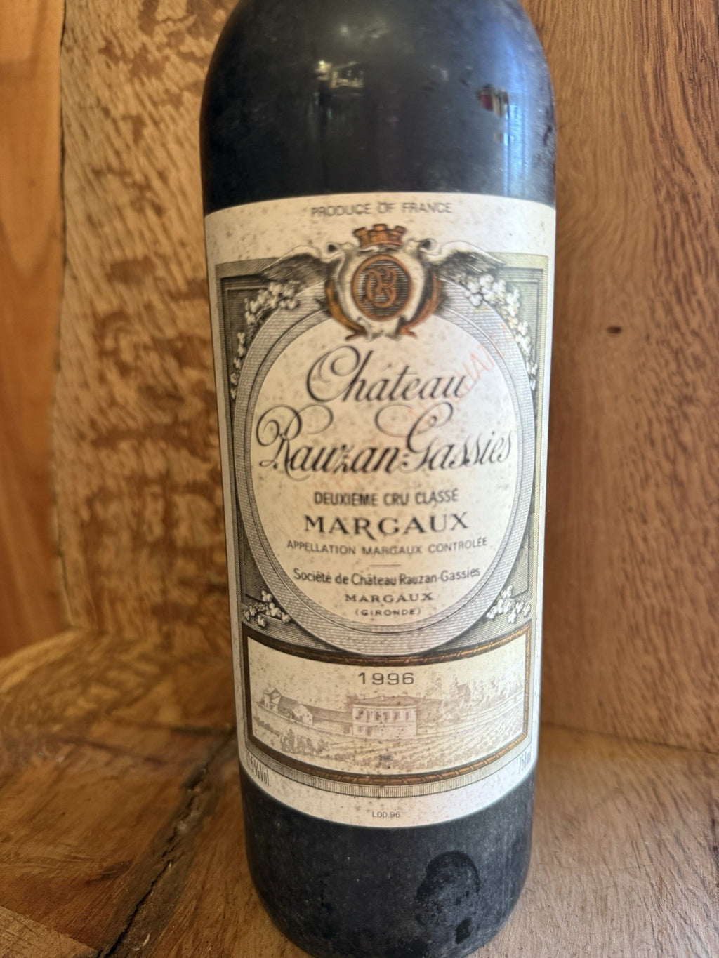 CHÂTEAU RAUZAN GASSIES 1996 Margaux 2 Cru